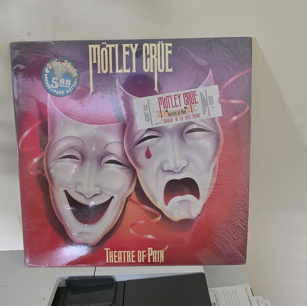 Mötley Crüe Theatre of Pain Vinyl